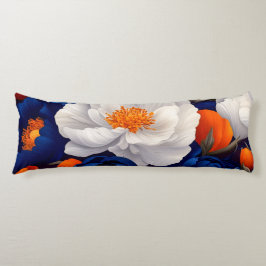 Almofada Comprida Floral Body Pillow