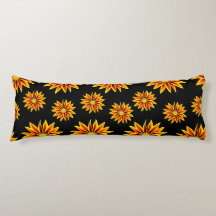 Flores Gazania Chama Dourada Beijo Laranja Vermelh