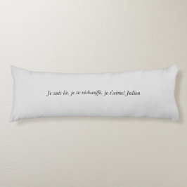 Almofada Comprida Grande almofada personalizável dois lados