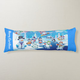 Almofada Comprida Gushion gigante de Natal Maravilha de inverno