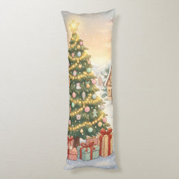 Almofada Comprida Holiday Magic Christmas Pillow