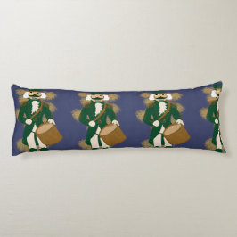 Almofada Comprida Nutcracker Navy Blue Dark Academia Long Cushion