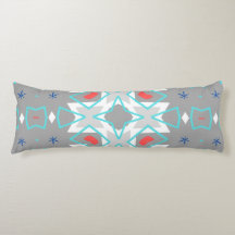 Padrão de Mandala Cinza Coral | Boho Floral Geomét