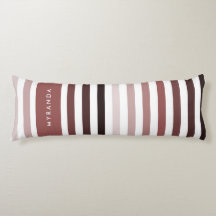Posh Varieges com Nome em Marsala Brown