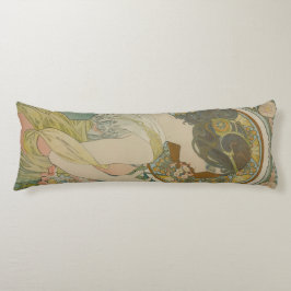 Almofada Comprida Primrose por Alphonse Mucha (1899)
