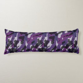 Almofada Comprida Purple Camo Abstract