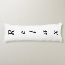 Relaxe Personalizado, Corpo Pillow