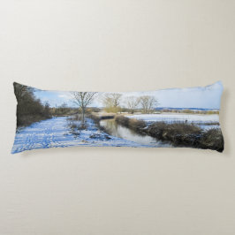 Almofada Comprida Riverside English Winter Walk - Personalizado