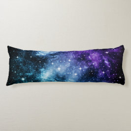 Almofada Comprida Sonho de Nebulosa da Galáxia de Teto Roxo #1