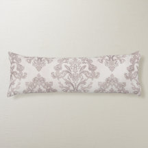 Taupe Suave Damasco Aquarela Floral Clássico