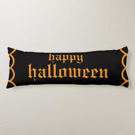 Almofada Comprida Travesseiro Feliz Halloween