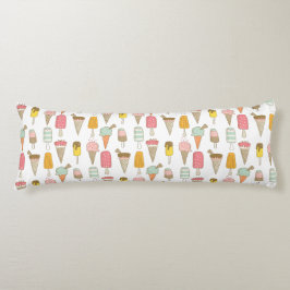 Almofada Comprida Travesseiro Novidade do Compro de sorvetes