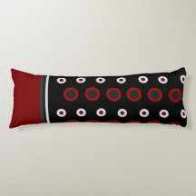 Vermelho, preto e cinza moderno do século médio