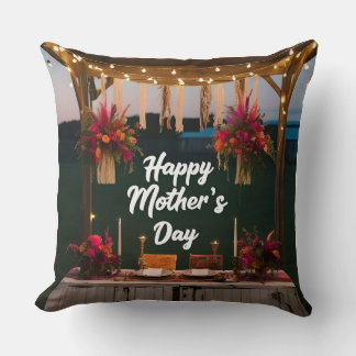 Almofada Conceito de Design de Travesseiro de Dia de as mãe