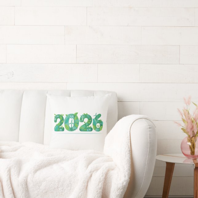 Almofada Conceito de Energia Verde Eco 2026 (Sofá)