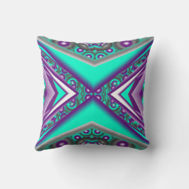 Almofada Concentrado Circulado Até O Ponto Abstrato