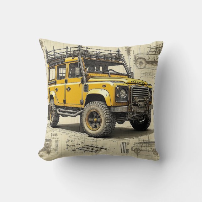 Almofada Concept Defender Travesseiro decorativo (Frente)