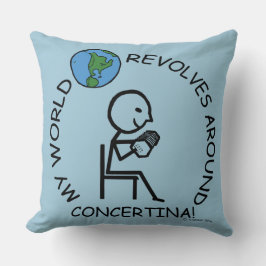 Almofada Concertina - Mundo Revola-se
