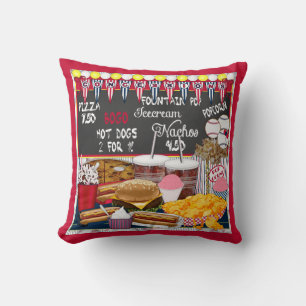Almofada Concessões, Travesseiro decorativo Quadrado Verme