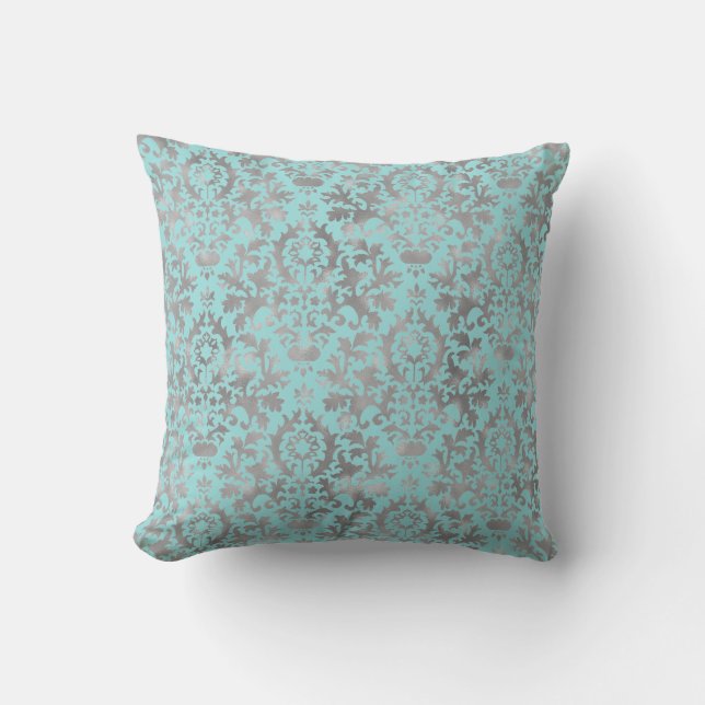 Almofada Concha de Lapa Danificada Damask (Frente)