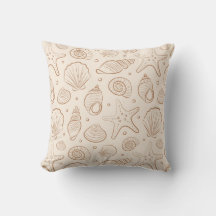 Concha Marítima Náutica Boho Praia Neutro Creme