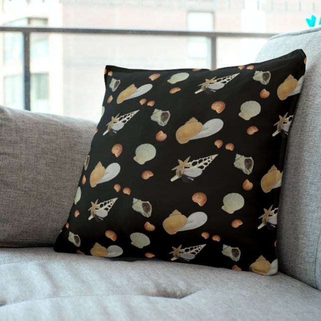 Almofada Conchas marinhas lago de praia oceânica de Verão l (Criador carregado)