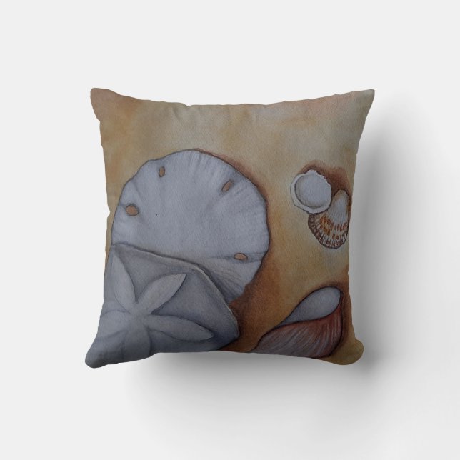 Almofada Conchas na costa (Verso)