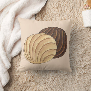 Almofada Conchas Pan Dulce Sweet Bread Panadería Mexicano