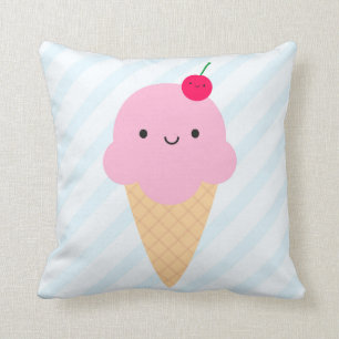 Almofada Cone do sorvete de Kawaii & Lolly de gelo/Popsicle