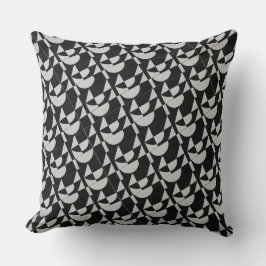 Almofada Conforto de Alto Contraste: Modular Noir Echo Abst