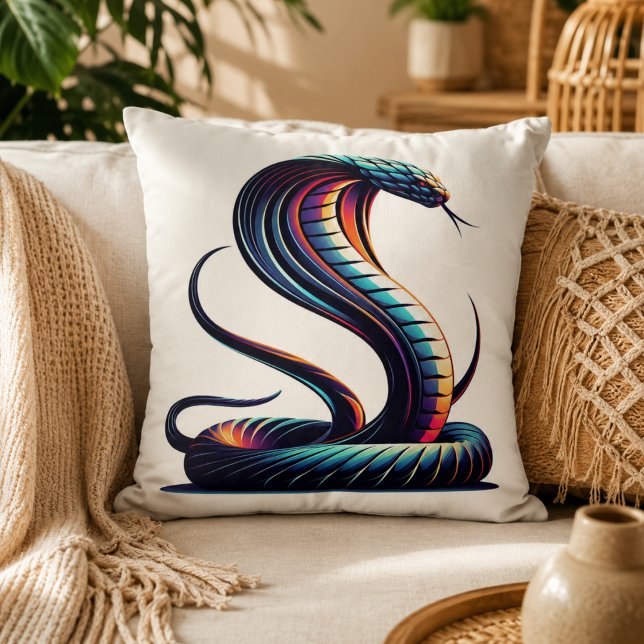 Almofada Conforto Serpenteante: Travesseiro em Forma de Cob (Serpentine Comfort: Cobra-Shaped Pillow for Exotic)