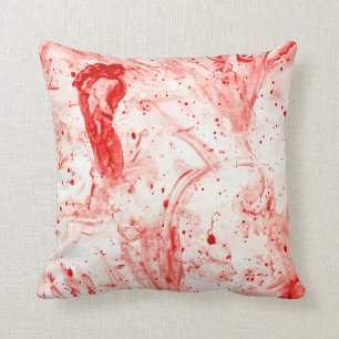 Almofada confusão do splatter do sangue