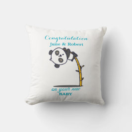 Almofada congratulation on new baby