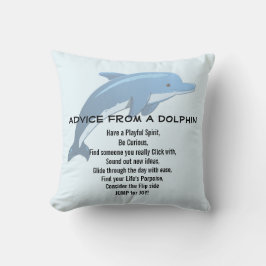 Almofada Conselhos de um golfinho