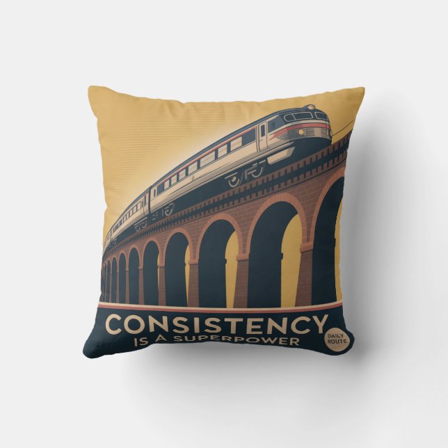Almofada Consistency Is A Superpower (Verso)