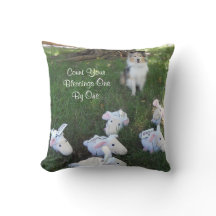 Conte suas bênçãos Sheltie e carneiros