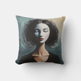 Almofada Contemporary Woman Portrait Wall Art