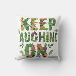 Almofada Continue Rindo