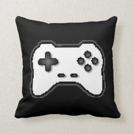 Almofada Controle de Jogo Estilo de Jogo Branco Preto de 8
