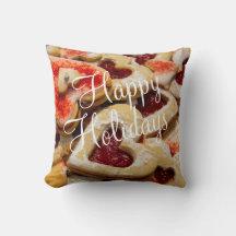 Cookie de Açúcar em Forma de Coração de Natal