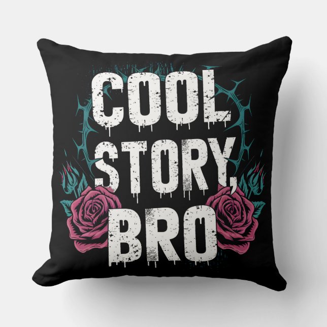 Almofada Cool Story Bro (Frente)