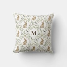 Coquette Préppy Bunny Aquarela Monograma Personali