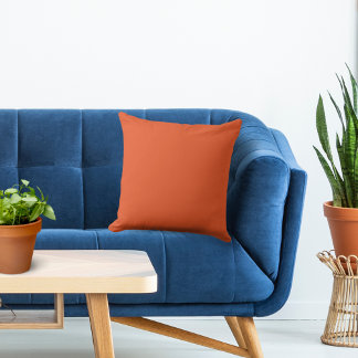 Almofada Cor Básica de Mandarina Laranja