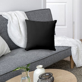 Almofada Cor básica preta
