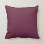 Almofada Cor comum sólida Mauve antiga<br><div class="desc">Cor da tendência. Tem um aspecto confortável,  inteligente e moderno. Trabalho colorido aplicável com muitas combinações de cores. Tem uma aparência clássica,  luxuosa e moderna. Hex N.o: 68223E</div>