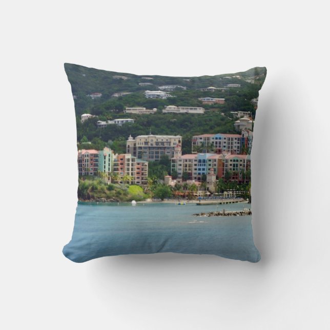 Almofada Cor da ilha (Frente)