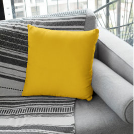 Almofada Cor da Tendência - Amarelo da Intermitência Solar