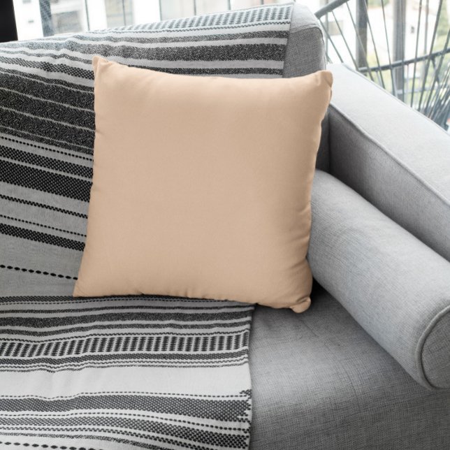 Almofada Cor da Tendência - Pêssego (Criador carregado)