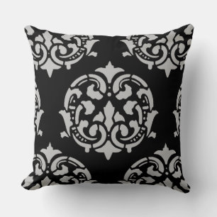 Almofada Cor damasco Elegante do Ornamentado