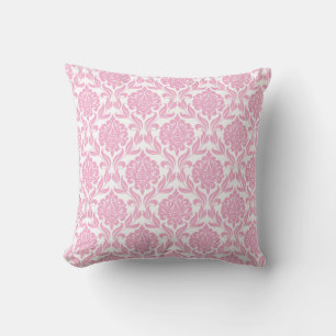 Almofada Cor damasco rosa
